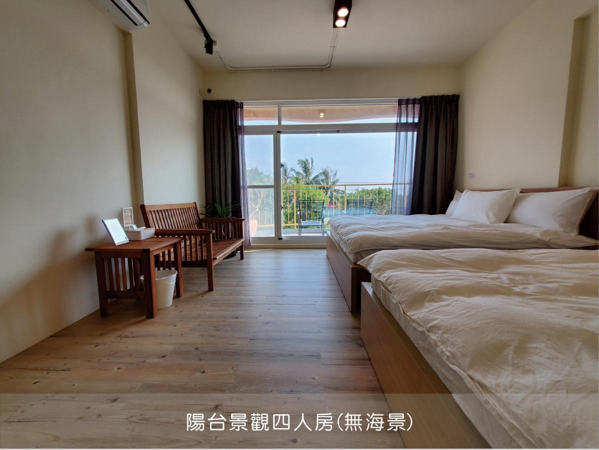 艾睏khun行旅 Apartment Donggang Bagian luar foto